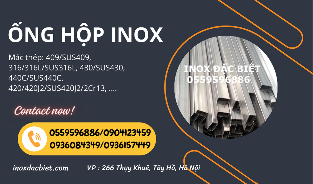 ỐNG HỘP INOX